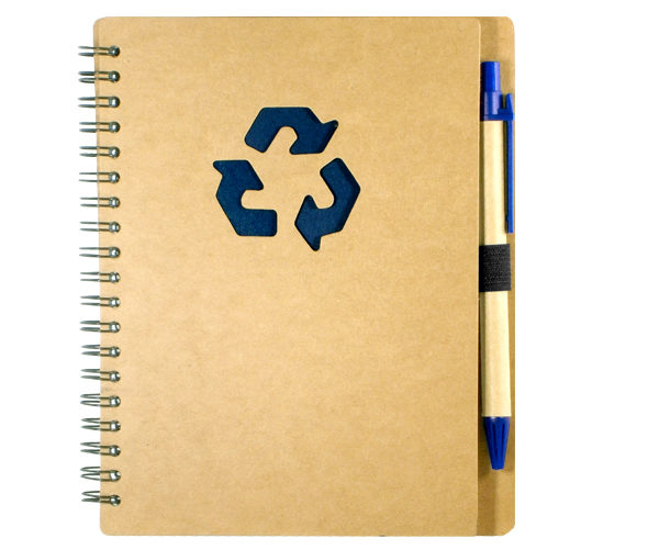 bloco com Logo reciclavel